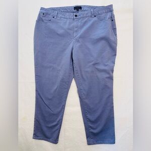 Talbots Simply Flattering 5-Pocket Lavender Jeans